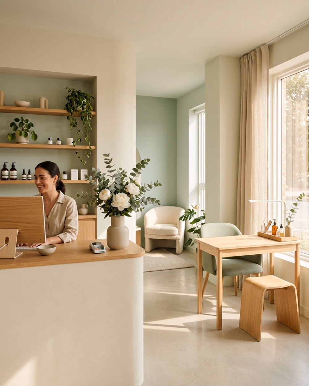 Studio-Innenansicht von Lovely Nails Aarberg
